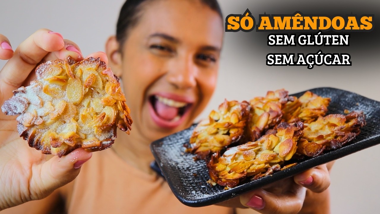 Só 03 Ingredientes e Pronto! Crocante de Amêndoa que Vai Te Surpreender