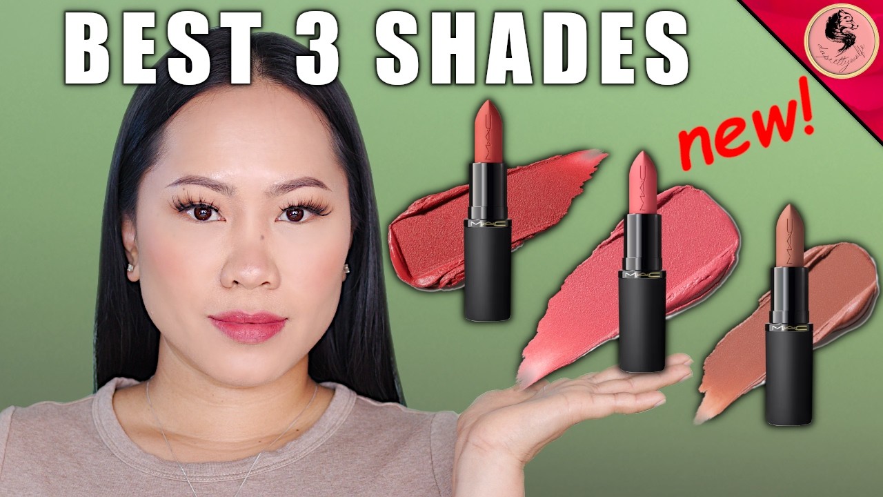 3 BEST SHADES | MAC, POWDER KISS HAZY MATTE LIPSTICK