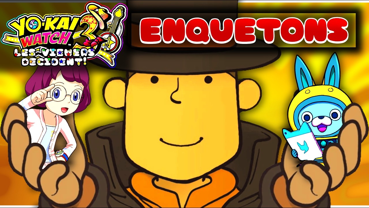 Professeur Yo-kai watch Layton ! - Yo Kai Watch 3 Les VIEWERS Choissent le Challenge
