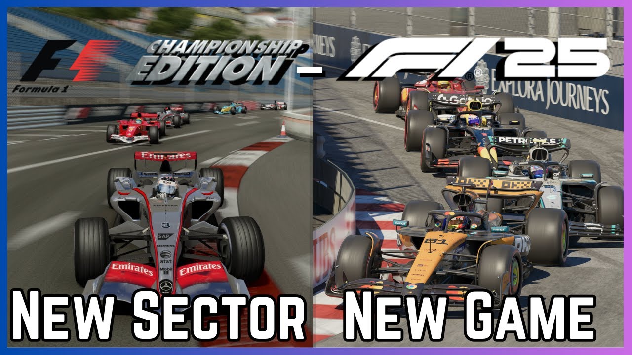 Monaco But Every Sector the Game Gets NEWER | F1 2006 CE - F1 25
