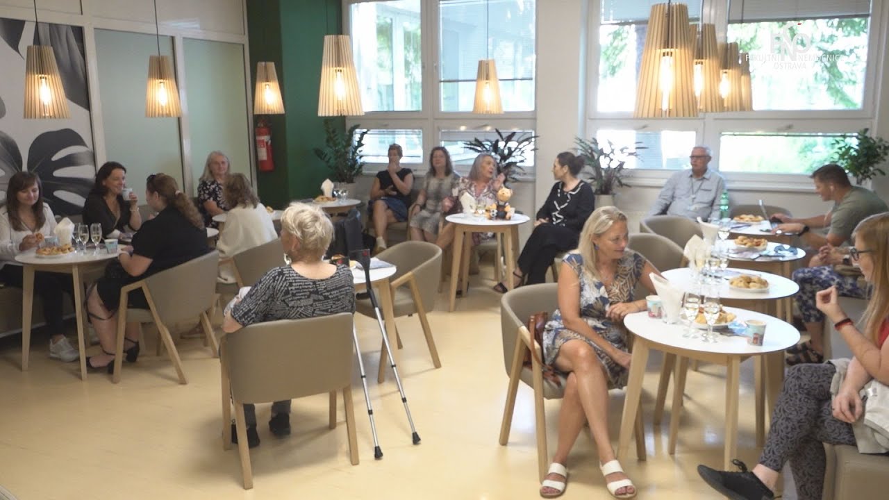 Klinika onkologická má nově zrekonstruovanou kavárnu