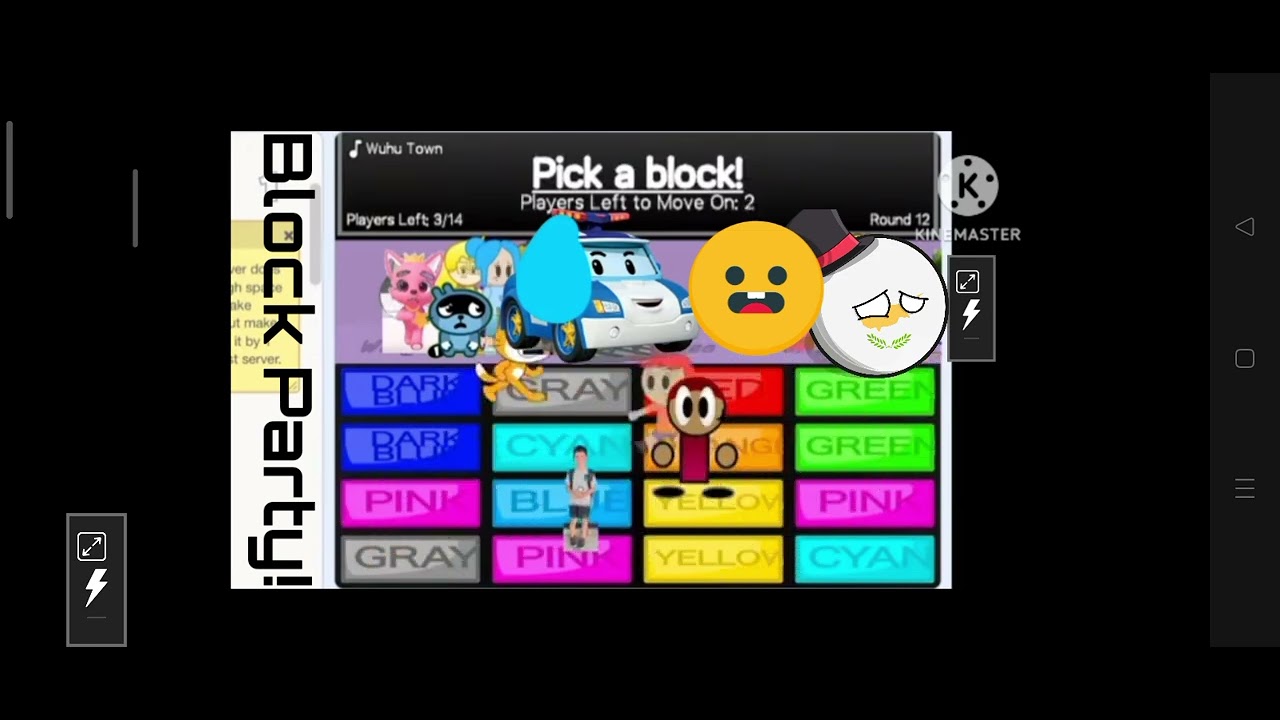 Ay in Block Party: More than 10 players!