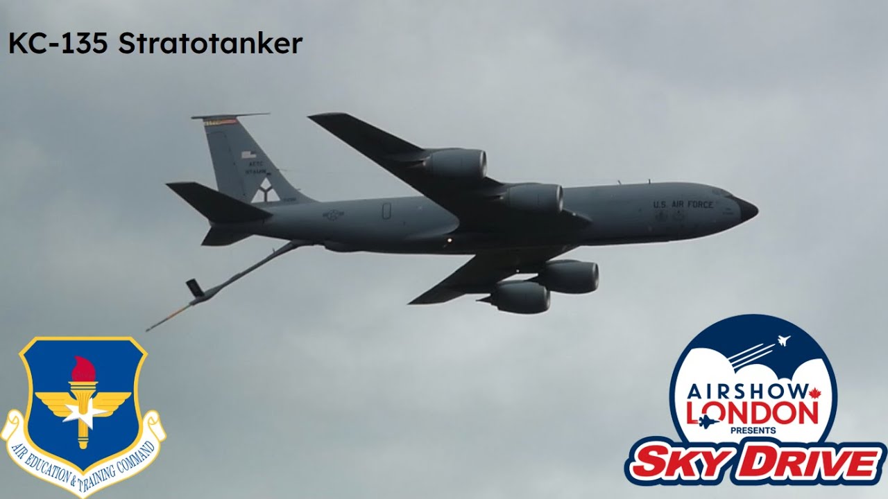 USAF KC-135 Stratotanker Demo - AirshowLondon 2025