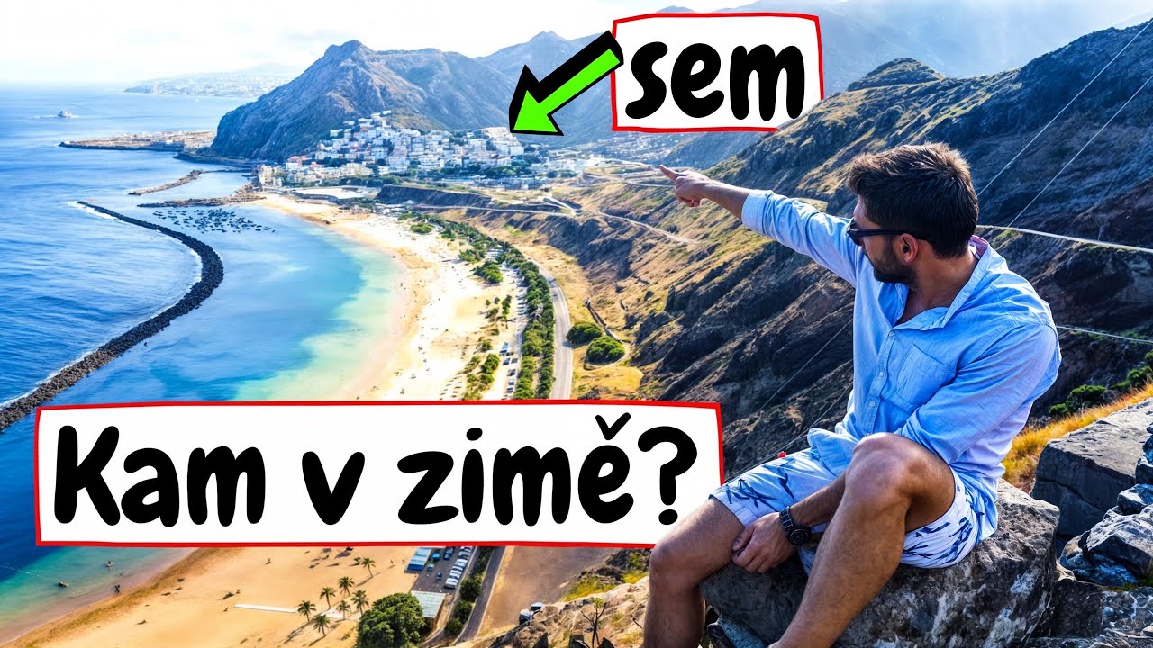 Tenerife: Kam na zimní DOVOLENOU k moři za teplem?🌞Božské místo = Kanárské ostrovy