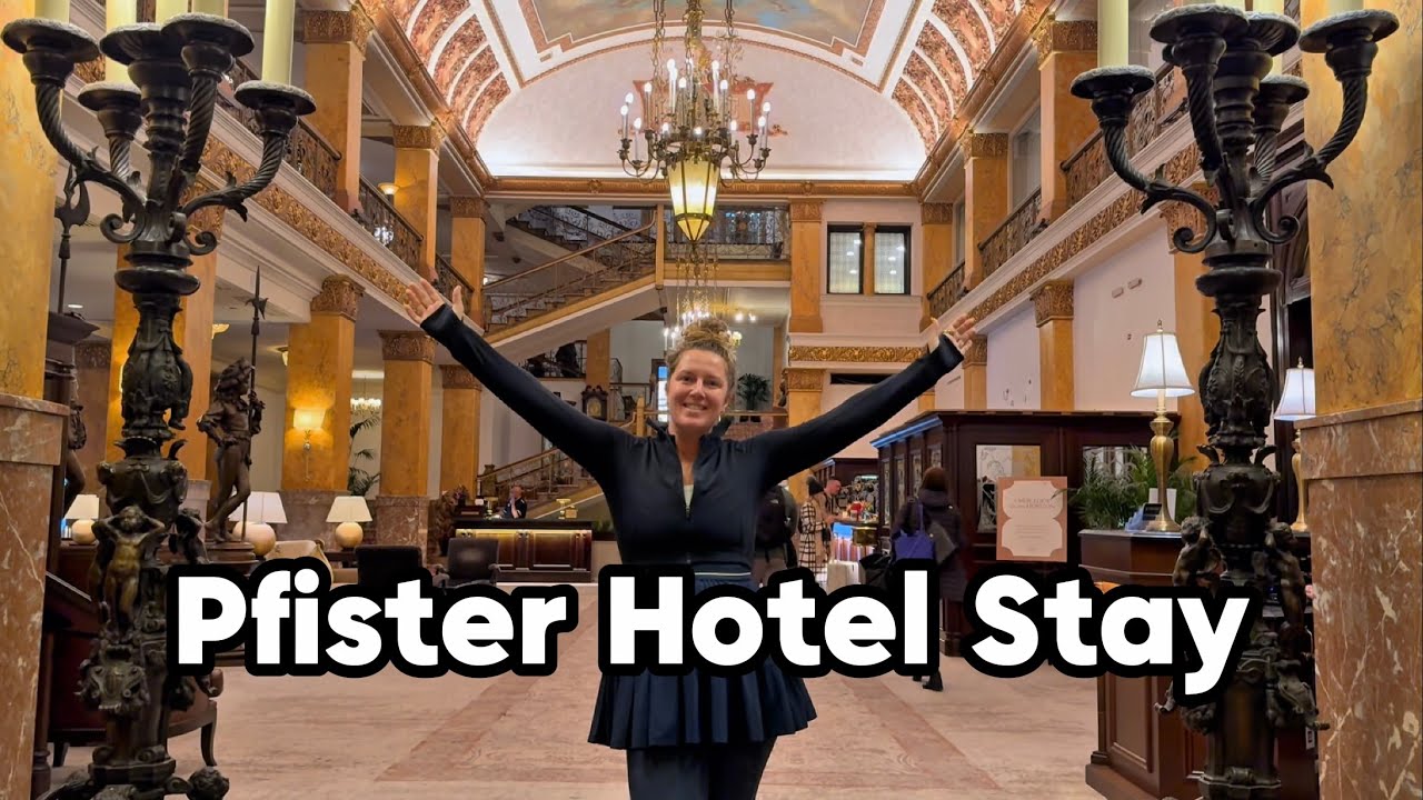 I Stayed at the Pfister Hotel in Milwaukee Wisconsin