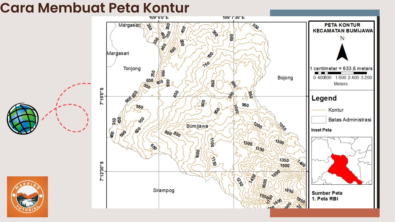 Cara Membuat Peta Kontur di Arcgis
