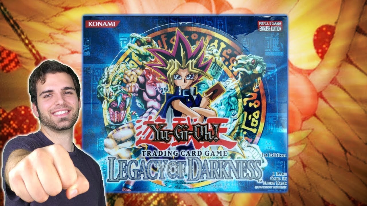 Insane CLASSIC YuGiOh 2003 Legacy of Darkness 1st Edition Box Opening! PATRON POWER!!