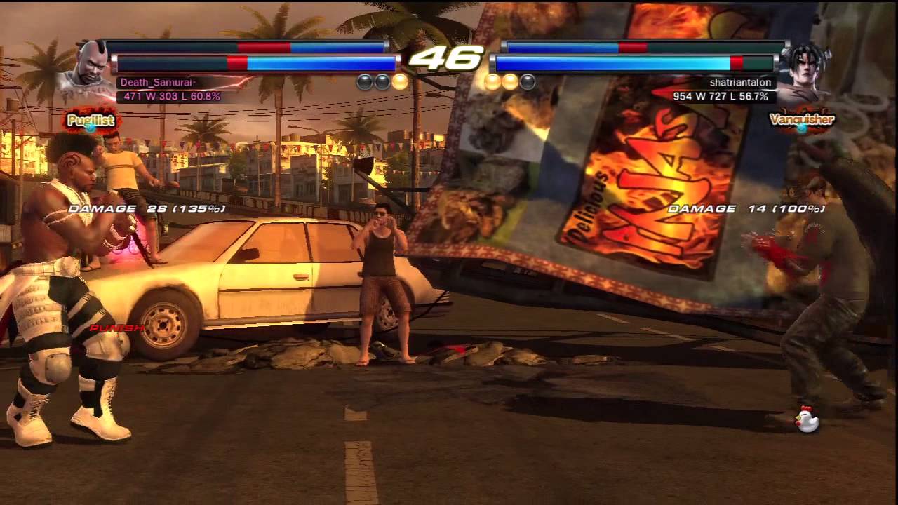 Tekken Tag Tournament 2 (Dragunov/Bruce) Vs (Devil Jin/Kazuya)