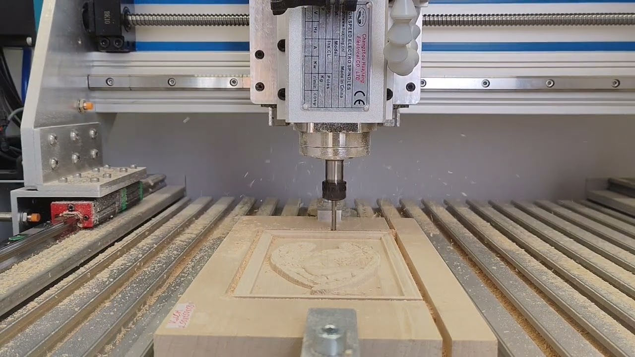 DIY CNC - Cutting out #maple
