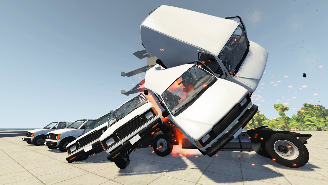 Crashing Cars, Buses, Trucks, Vans | BeamNG Drive Gameplay #7 | Live Stream