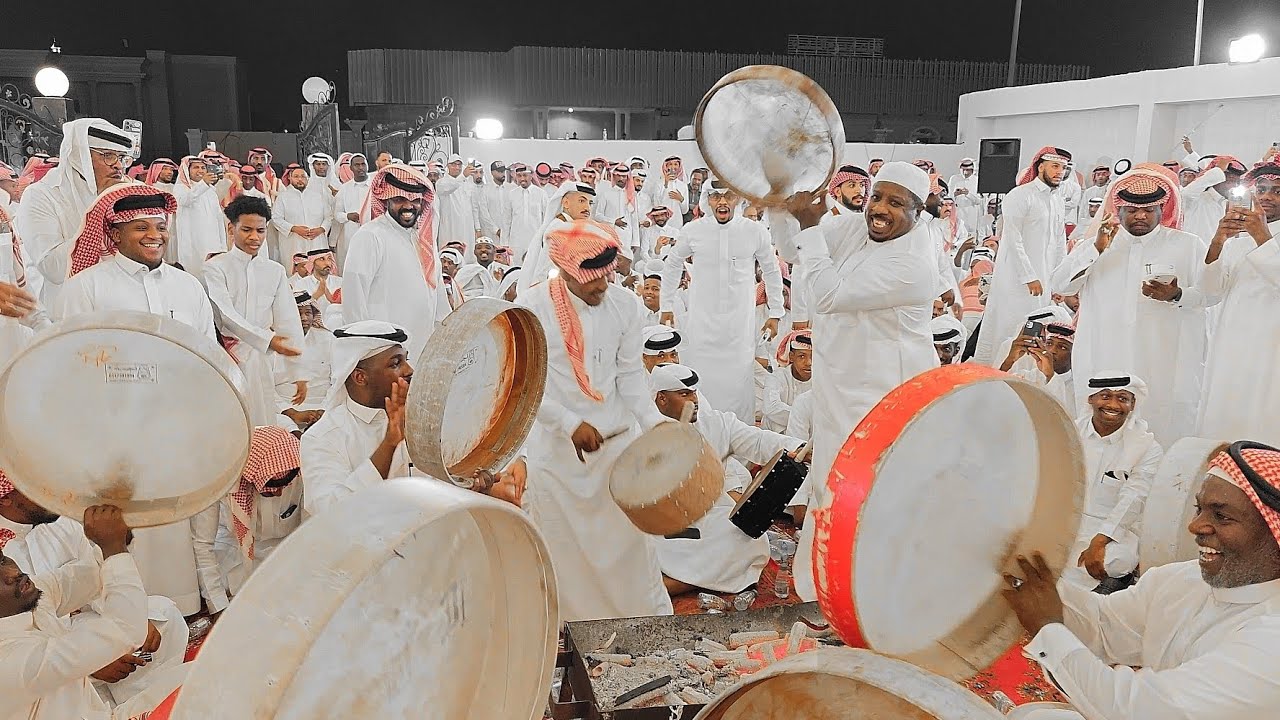 سامري - ذاكرين التمشي في غدير البنات - فرقه ابو صويان - زواج ال فياض 2024