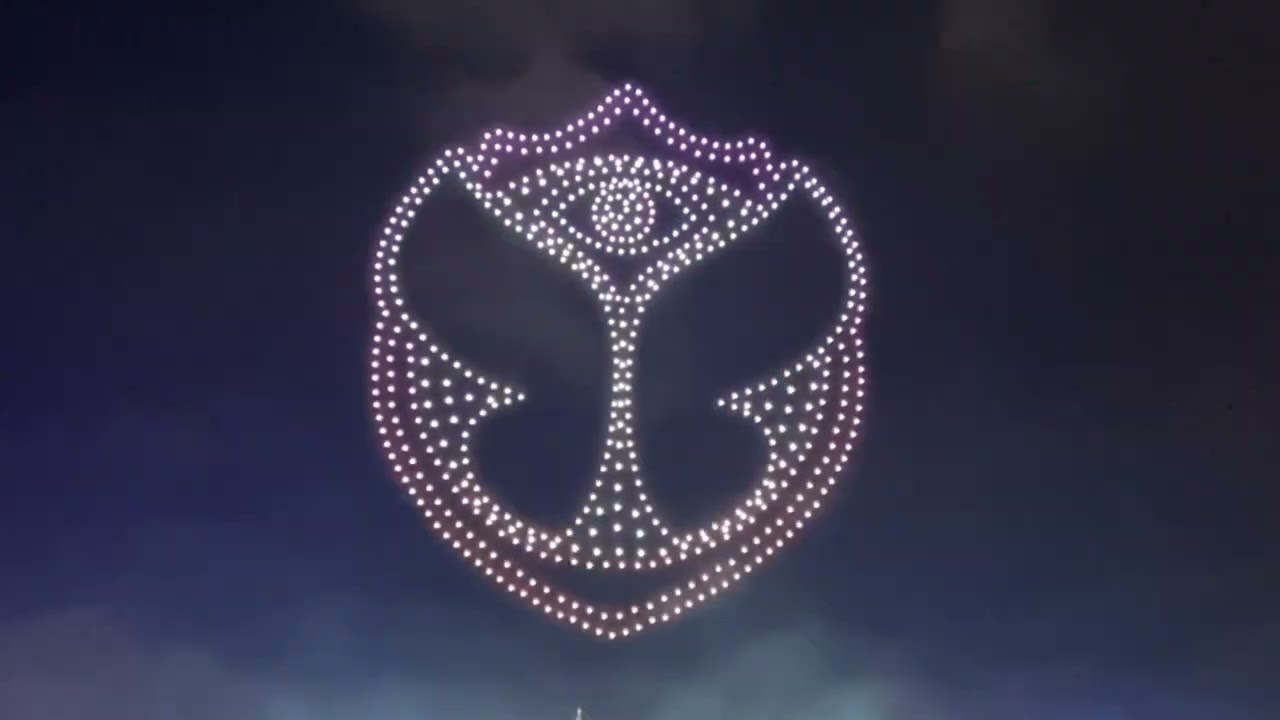Tomorrowland Brasil 2024 - Show de drones Adscendo - Abertura do show do Alok