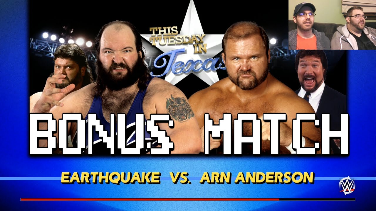 Bonus Match: WWE 2K16: Earthquake vs Arn Anderson (Hall of Fame Showcase Pack)