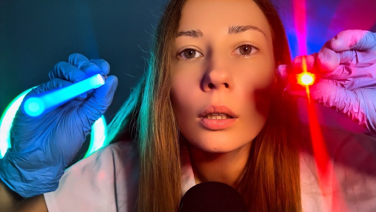 ASMR Eye Exam Roleplay 👩🏼‍⚕️ Relaxing Doctor Checkup for Sleep & Tingles