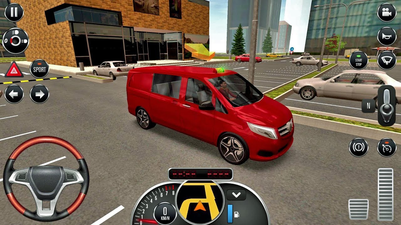 Taxi Sim 2016 #8 - NEW VAN UNLOCKED Android IOS gameplay