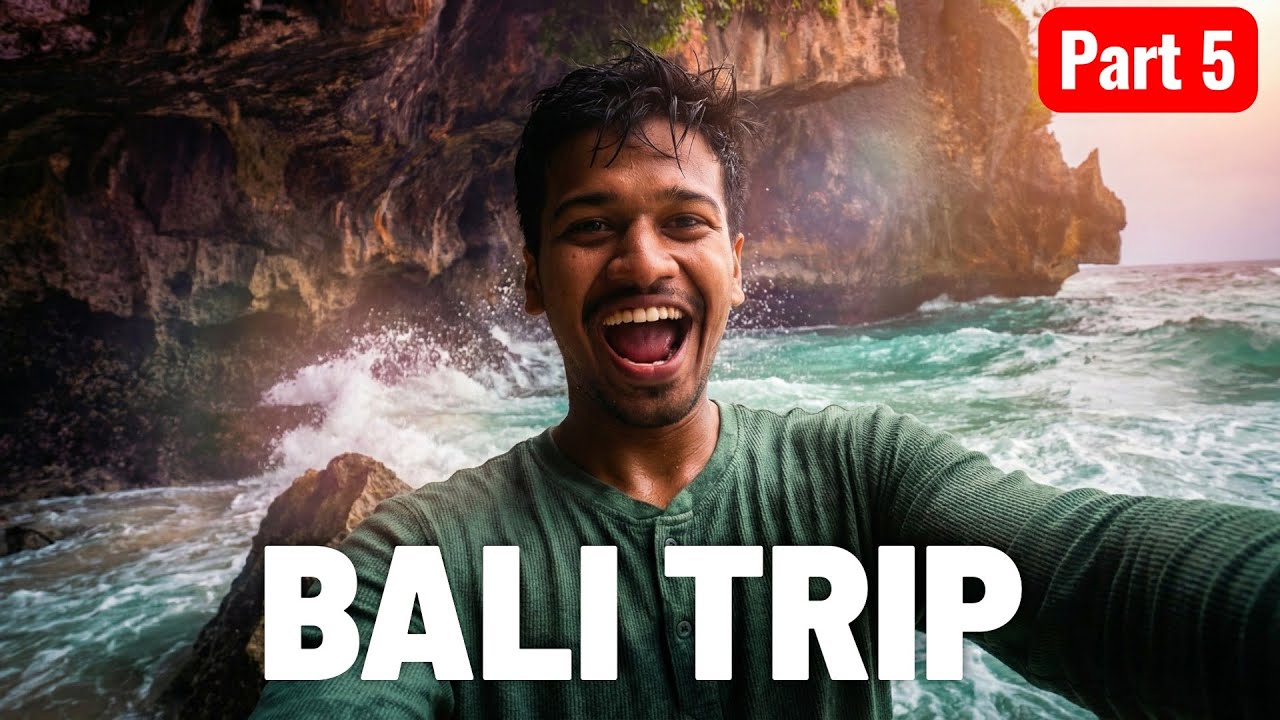 Ultimate Bali Experience 🌴 | Suluban Beach, Uluwatu Temple, Kecak Show | Marathi Vlog |Part 5