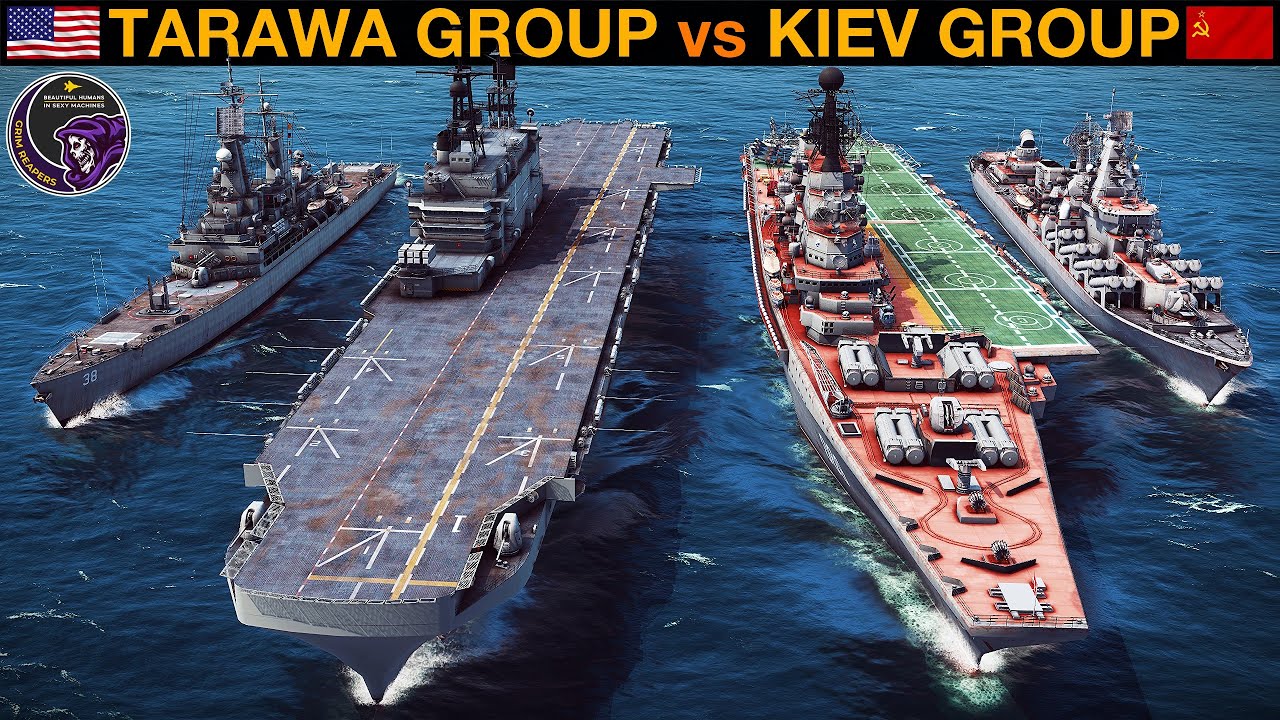 150 миль: авианосная группа Tarawa Carrier Group 1980-х годов против авианосной группы Kiev Carri...