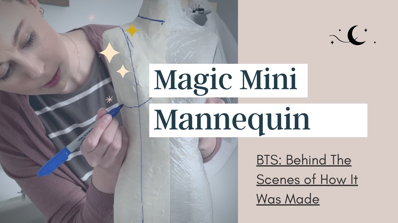 DIY Mini Dress Form: BTS Making Of the Pattern