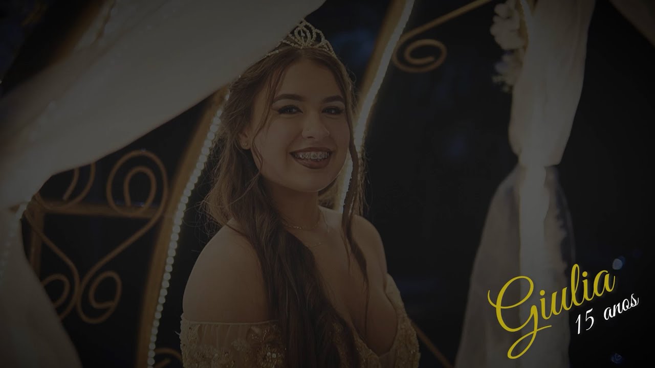Teaser Aniversário Giulia 15 anos