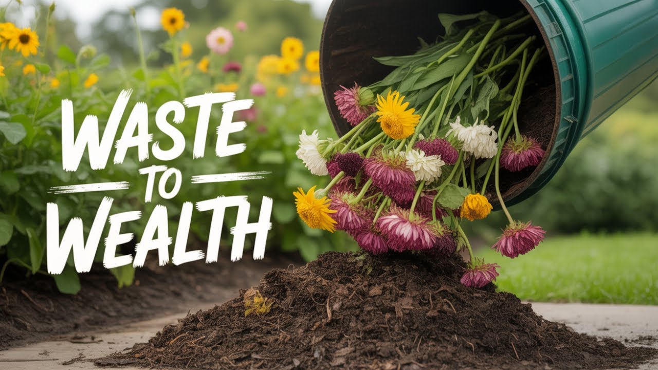 ಹೂವಿನ ತ್ಯಾಜ್ಯದಿಂದ ಹೊಳೆವ ಲಾಭ! Turn Flower Waste into Profits – Compost Business Guide 💼