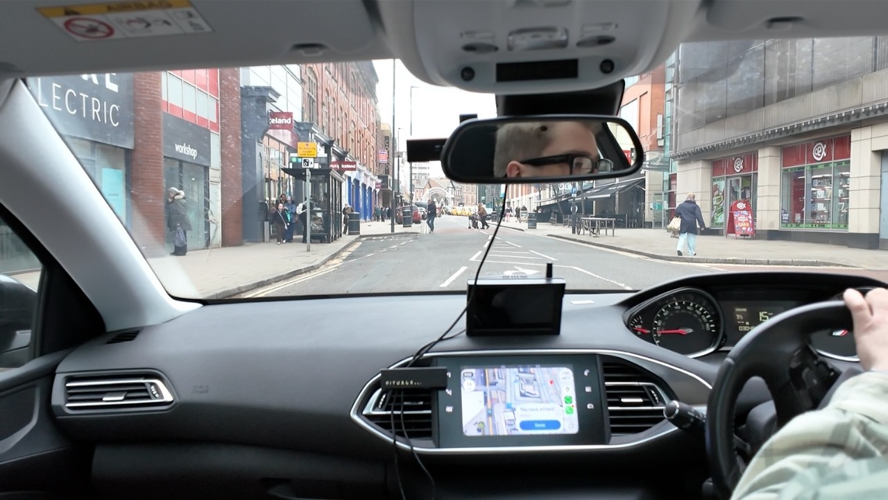 UK CITY POV DRIVE