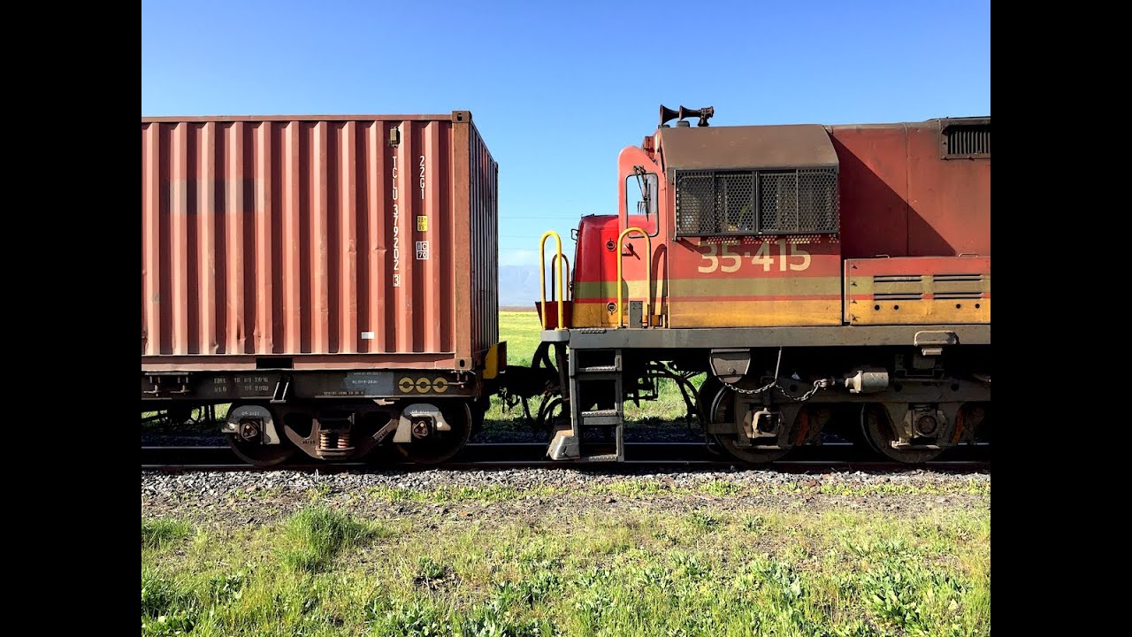Freight trains return to formerly abandoned South African branch line