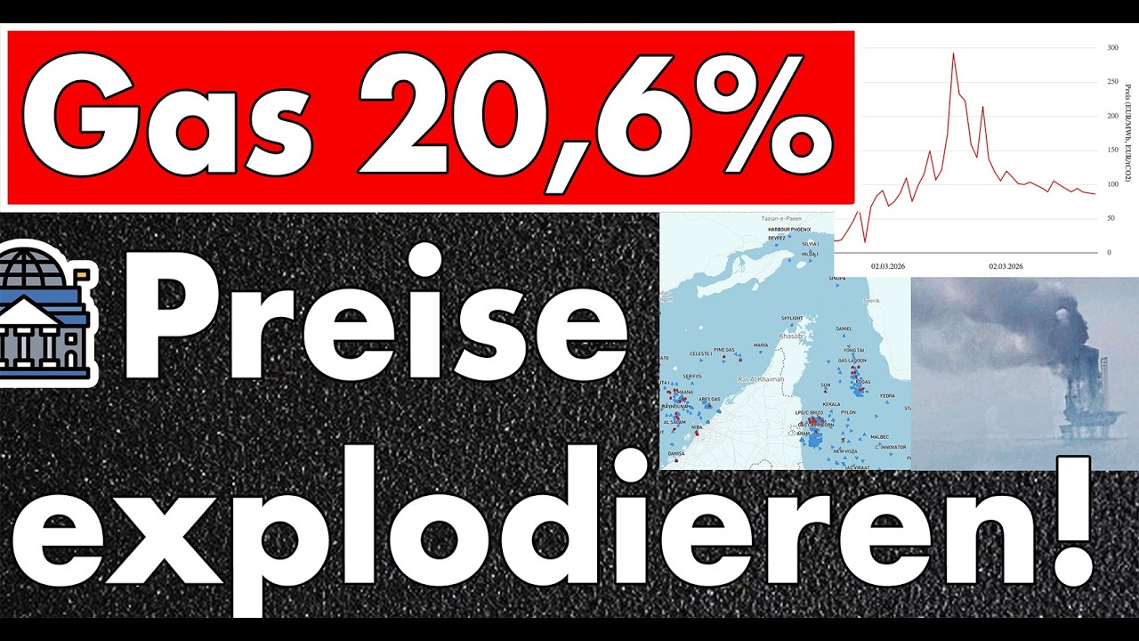 Füllstand 20,6%: Preisexplosion wird Gasspeicher leeren! Gewinnmaximierung durch Geopolitik!