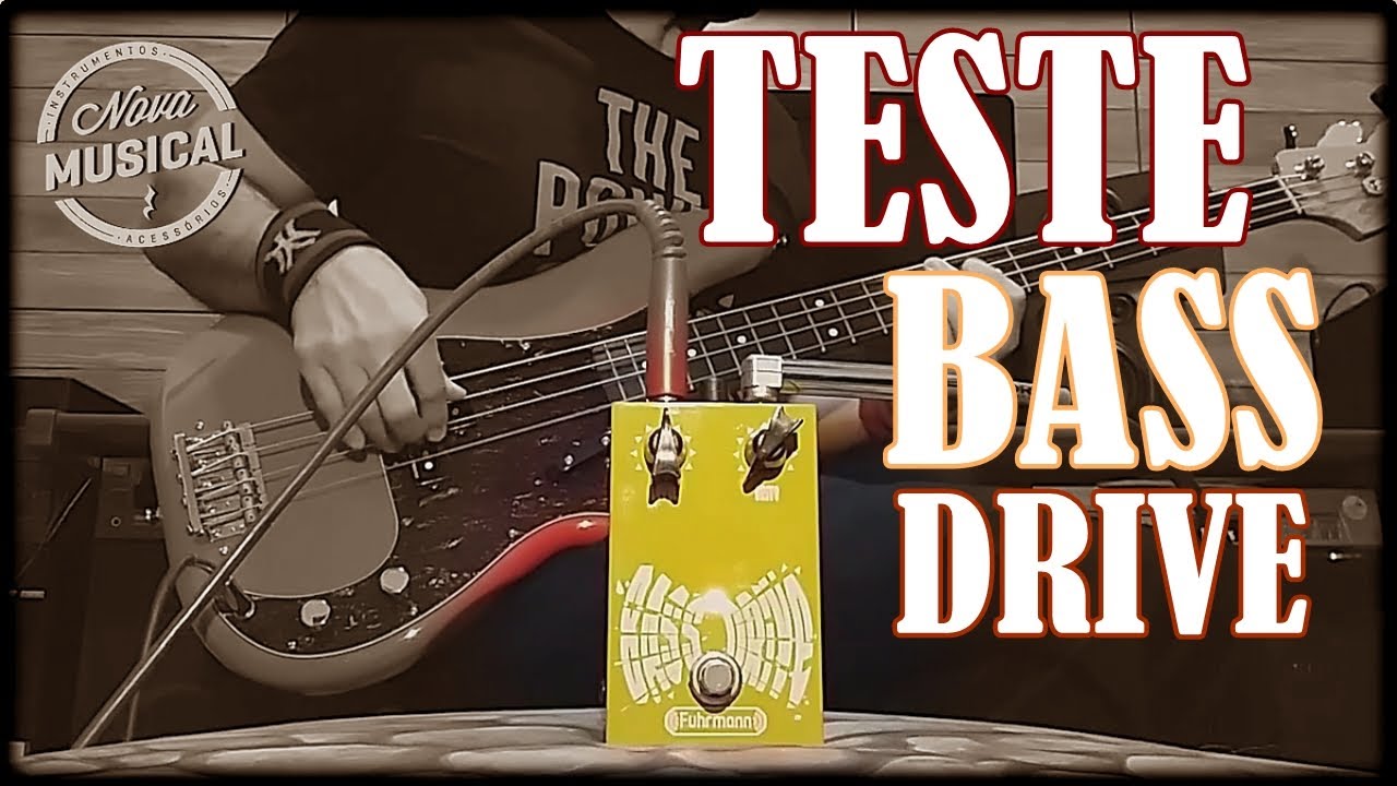 Bass Overdrive Bom e Barato Fuhrmann Bass Drive BD01