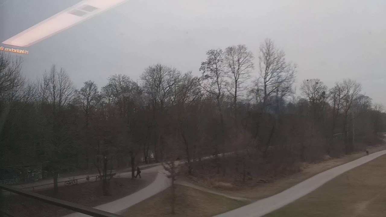 A beautiful monrning travel From Munich to Rosenheim