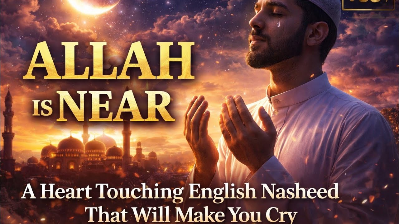 Allah Is Near 🤍 A Heart Touching English Nasheed That Will Make You Cry
