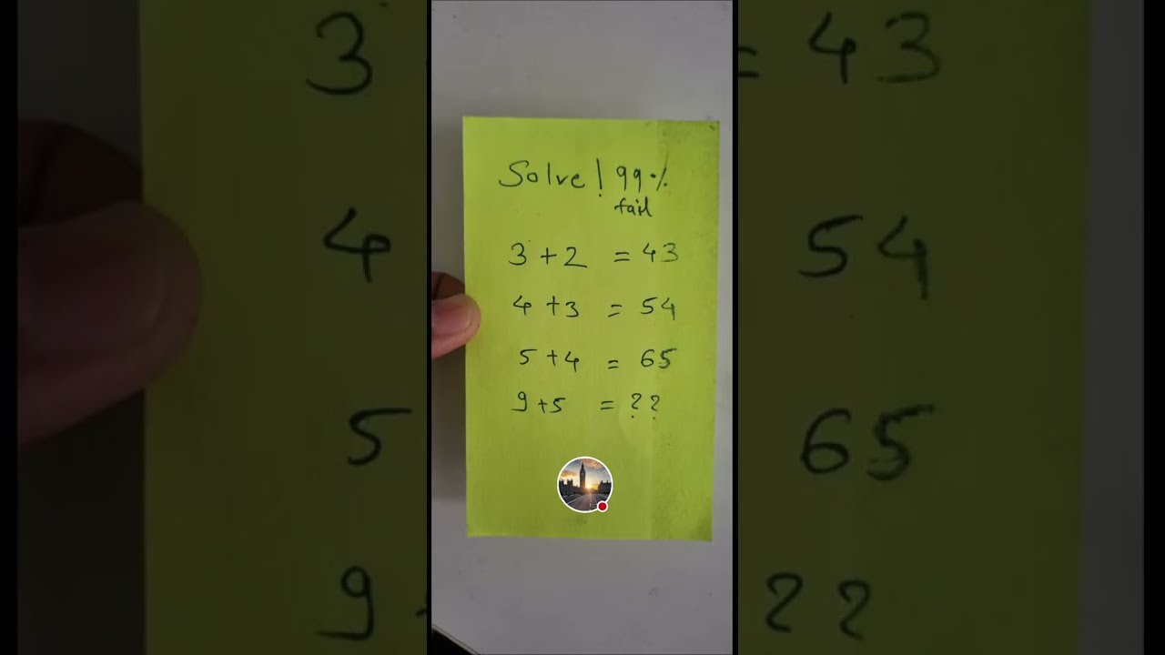 difficult to solve only 1% can