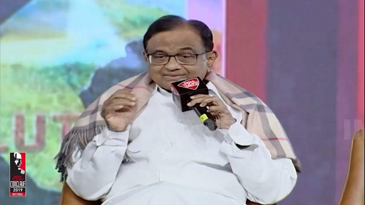 I Am Not Pugnacious, I Am Being Logical | P Chidambaram On Pulwama And Kashmir | IT Conclave 2019