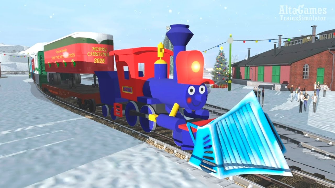 Casey Jr. Saves Christmas — A Holiday Train Adventure