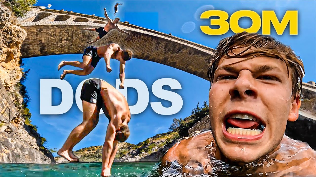 Ce mec saute de 30M sur la tête pour le fun | GainerTour Partie 1