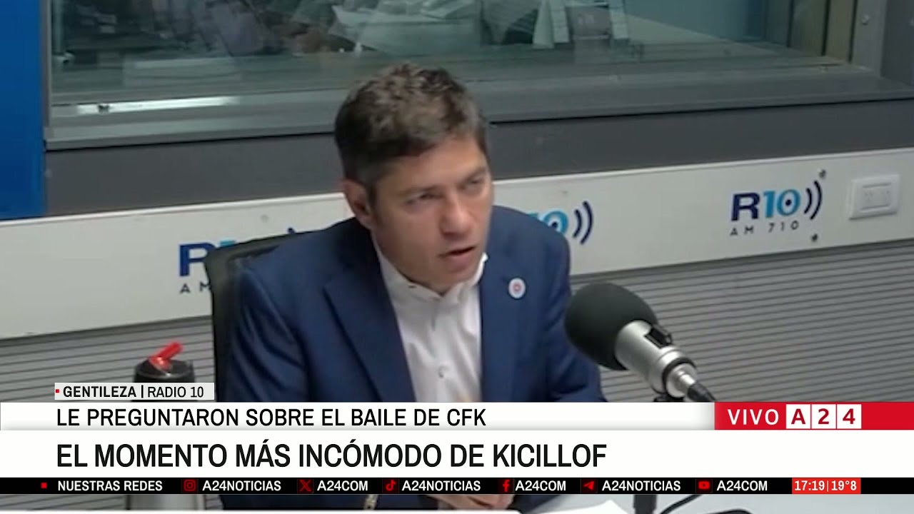 📢KICILLOF OPINO SOBRE EL BAILE DE CFK EN EL BALC&Oacute;N LUEGO DE PERDER LAS ELECCIONES