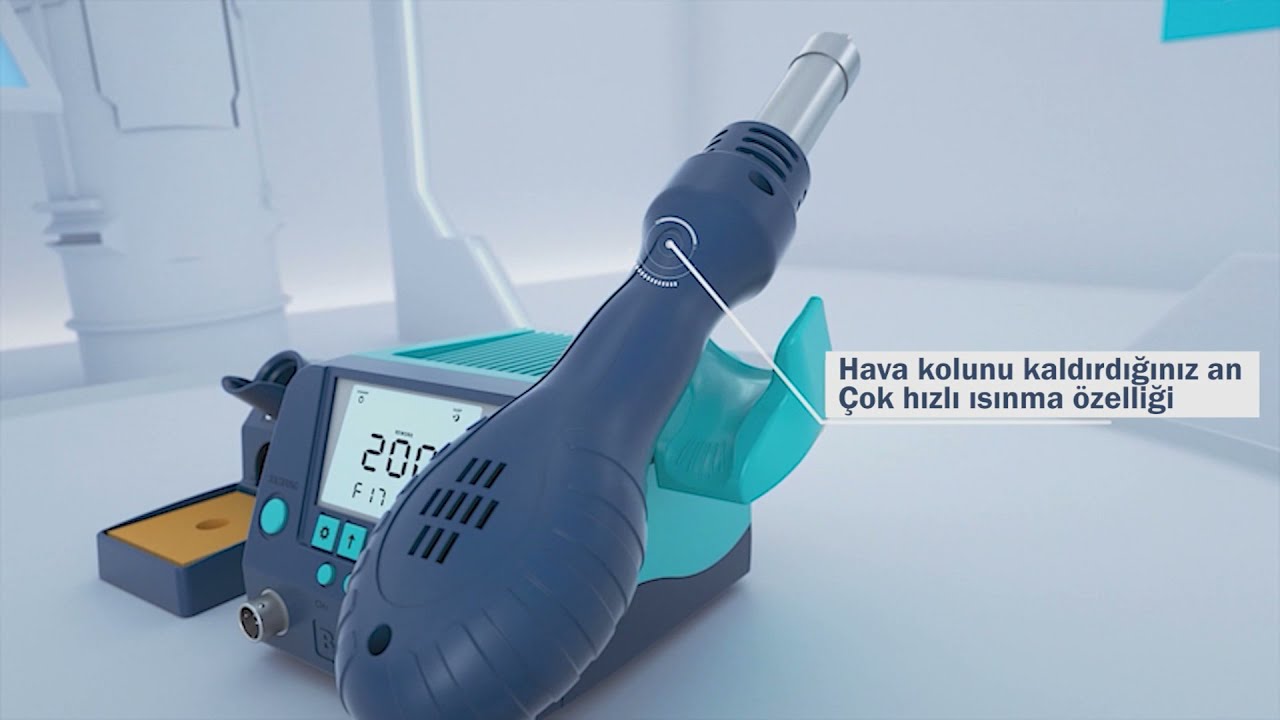 Bakon BK880 Intelligent Sıcak Hava İstasyonu