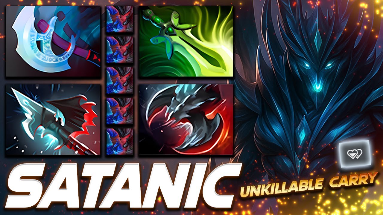 Satanic Terrorblade Unkillable Carry - Dota 2 Pro Gameplay [Watch & Learn]