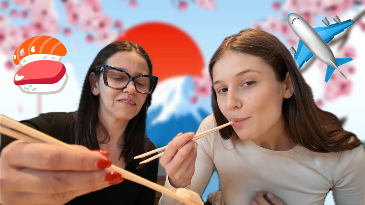 Моя мама впервые в Японии