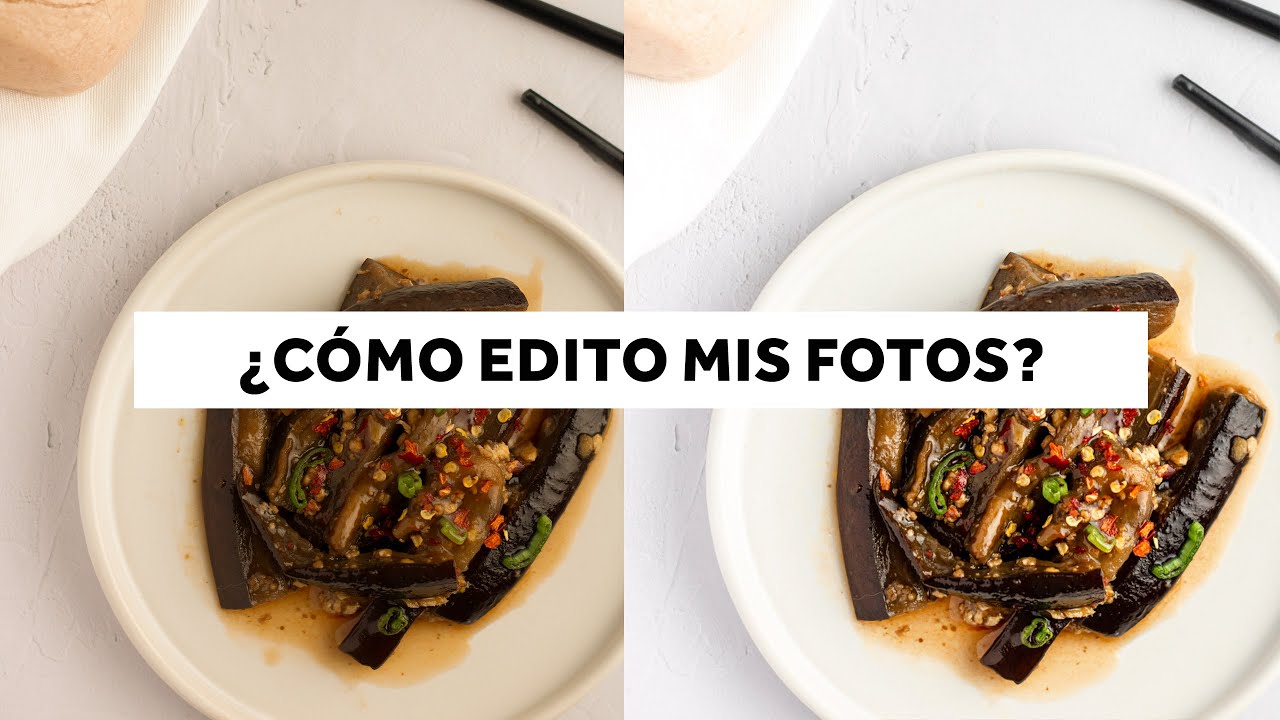 ¿Cómo edito mis fotos de comida en Lightroom? 🤓 Chez Lublú