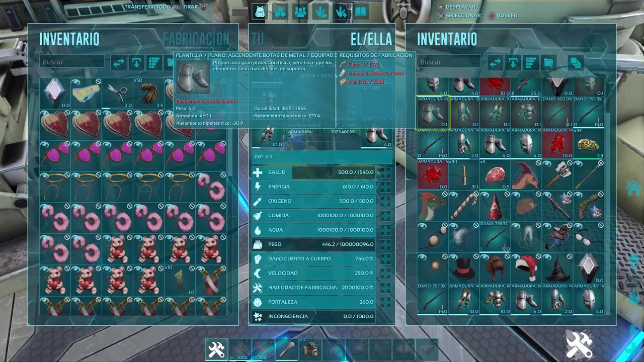 Nuevo server ark ( admin )