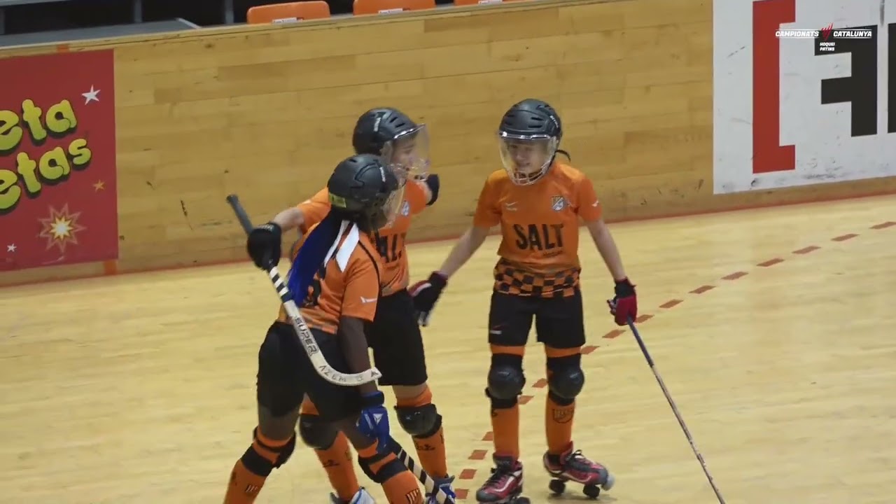[🏑] 📺 RESUM: Semifinal del CCAT Fem13 '23 entre l'HC Salt i el Cerdanyola CH.