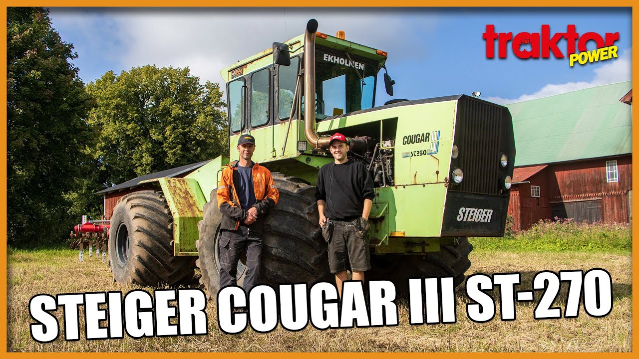 RYTANDE COUGAR – Jordbearbetning med klassisk jänkare