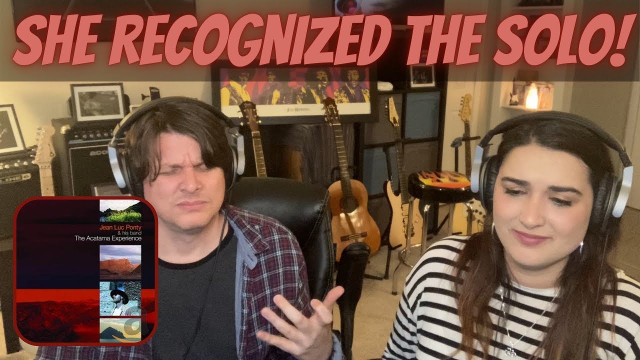 WIFE REACTS to Jean-Luc Ponty - Point of No Return | COUPLE REACTION