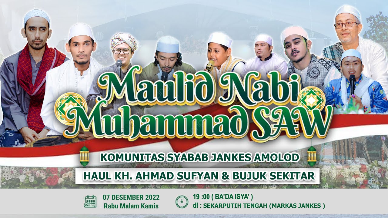 Maulid Nabi Muhammad ﷺ Komunitas Syabab Jankes Amolot