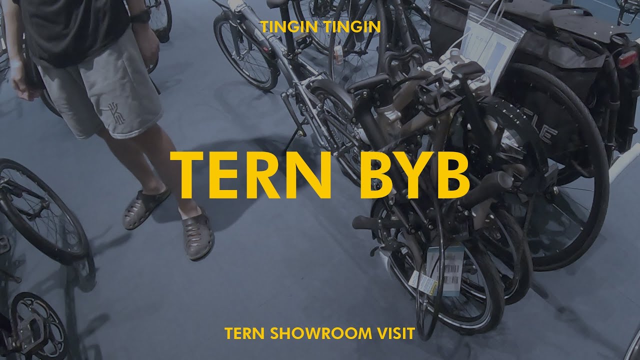 Tern BYB Folding Bike Test + Showroom Visit