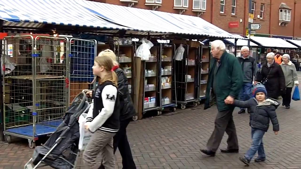 Shopping Centre and Market, Walsall.