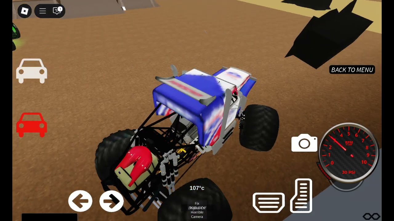 drive a Monster truck beta