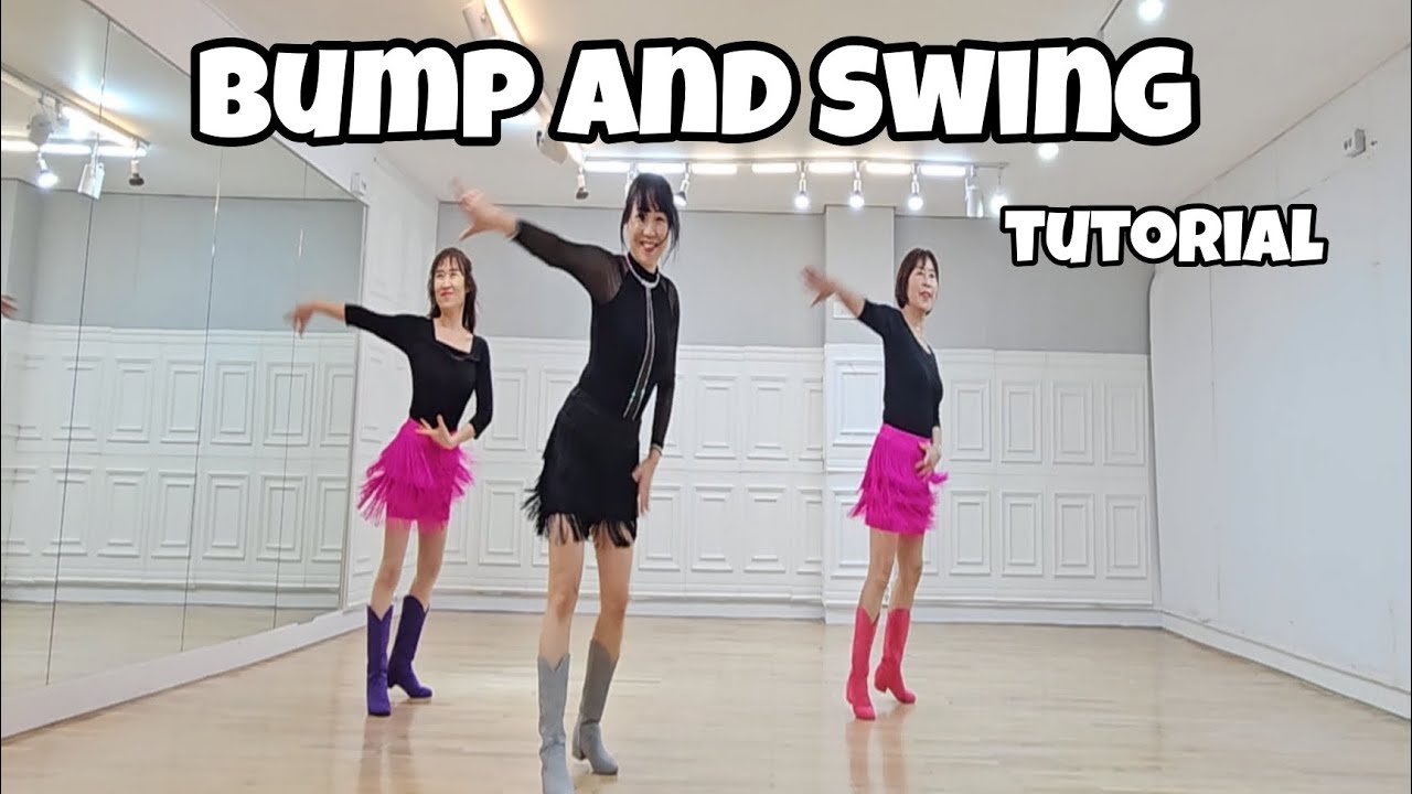Bump and Swing - Line Dance (Tutorial)