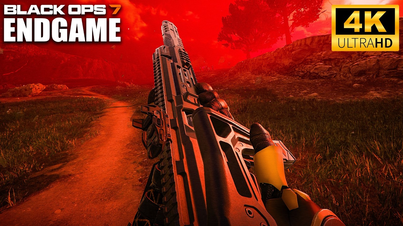 BLACK OPS 7 ENDGAME - NEW SMG, NIGHTMARE ZONE and NEW EXOTIC LMG 4K Gameplay (No Commentary)