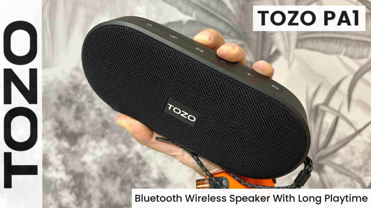 TOZO PA1 Bluetooth Wireless Speaker With Long Playtime